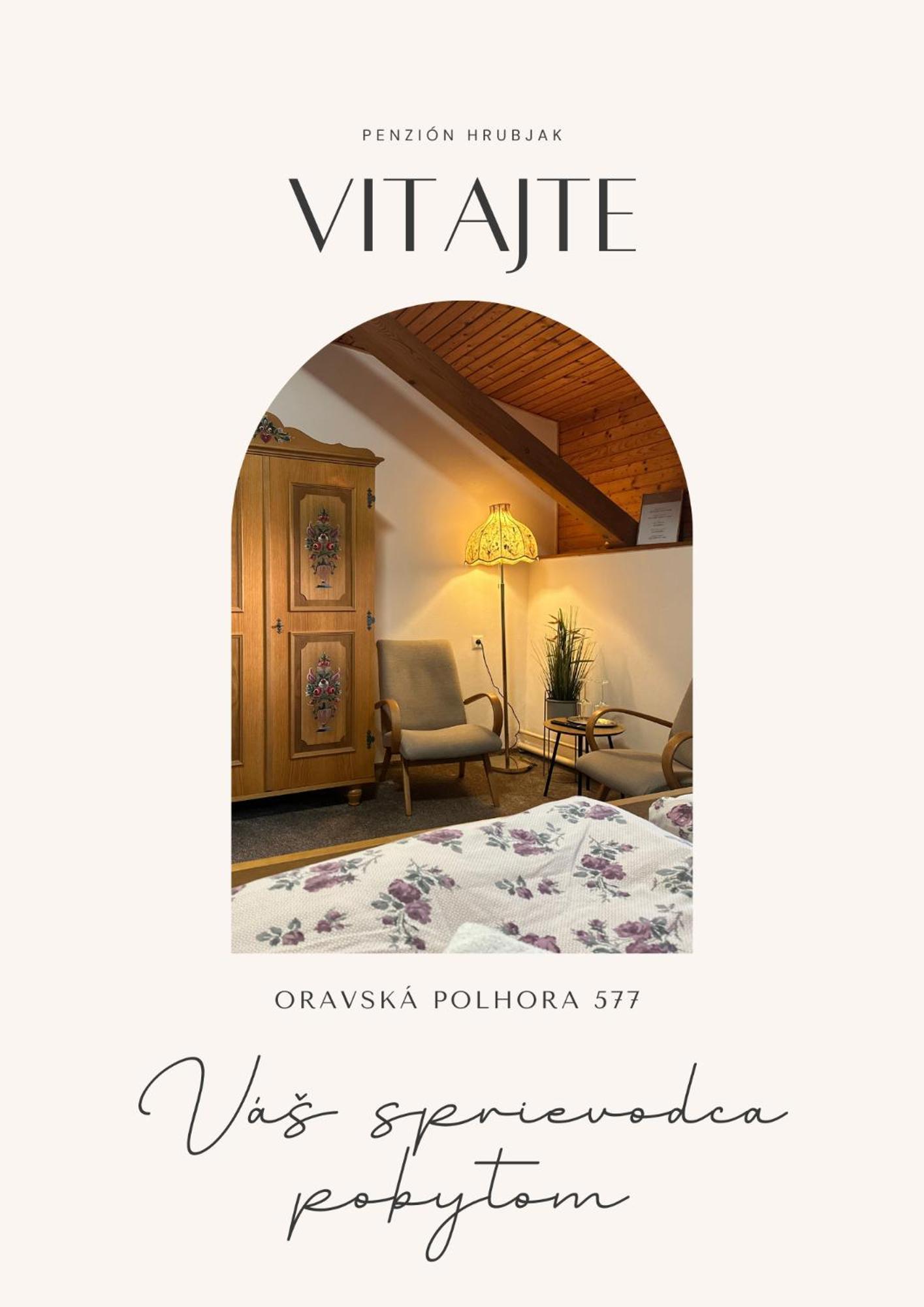 Penzión Hrubjak Oravská Polhora Exterior foto