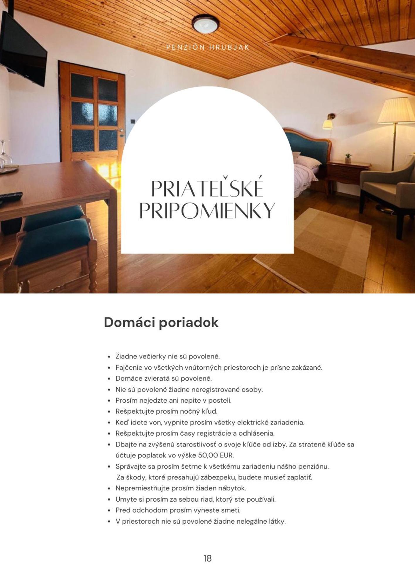 Penzión Hrubjak Oravská Polhora Exterior foto