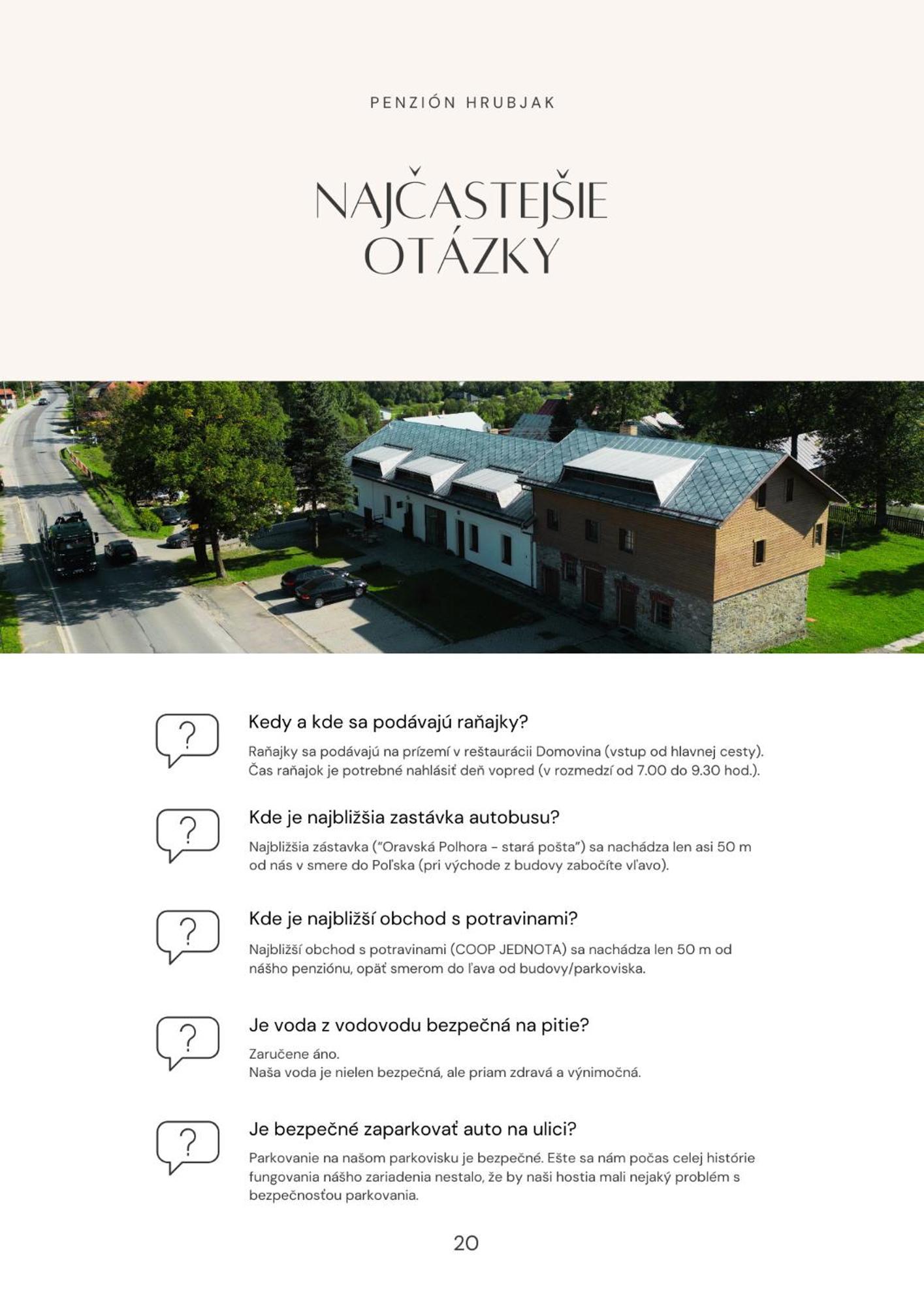 Penzión Hrubjak Oravská Polhora Exterior foto