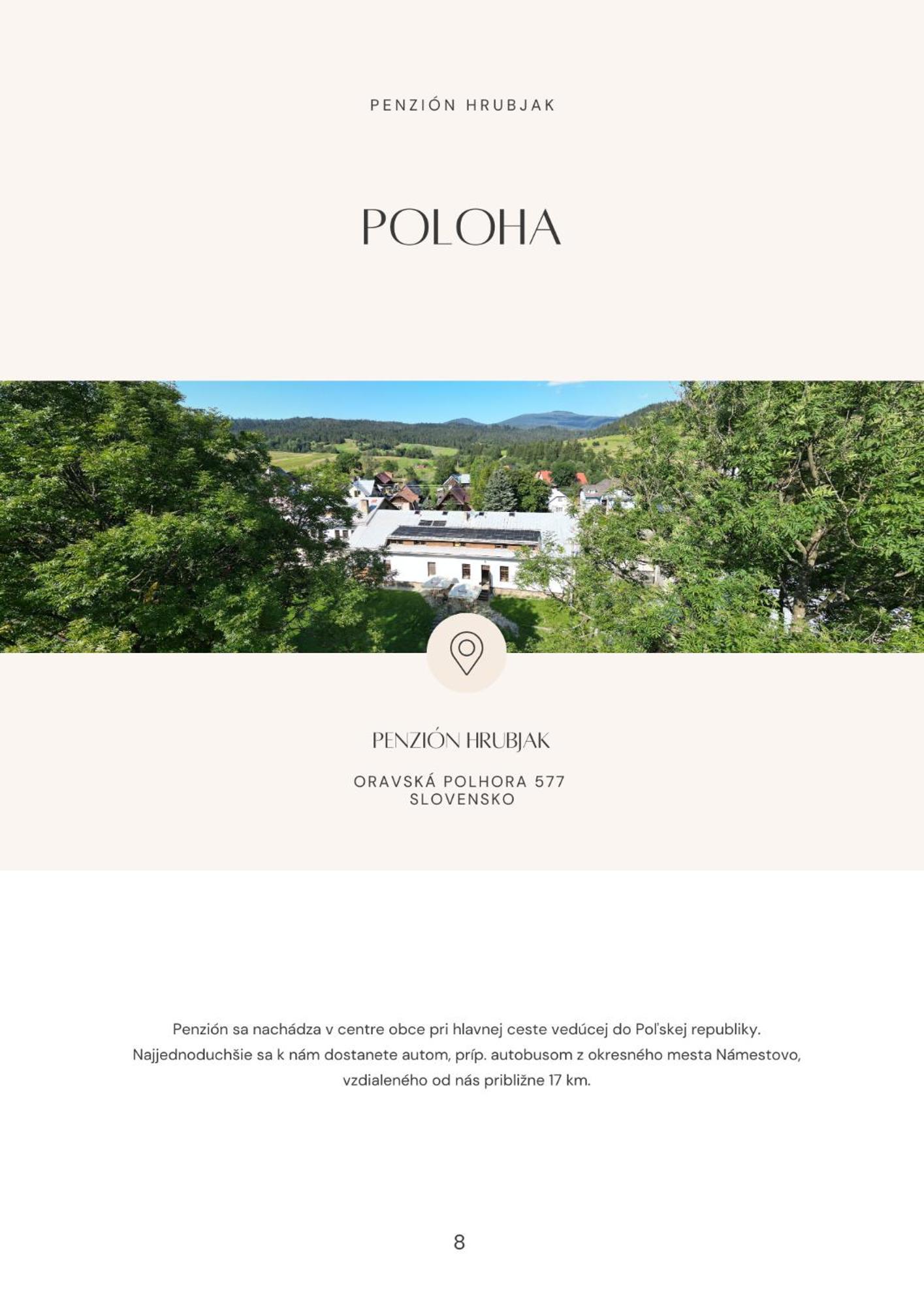 Penzión Hrubjak Oravská Polhora Exterior foto